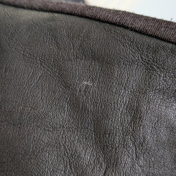 Rock & Republic Size Medium Mixed Media Moto Leggings Vegan Leather Black - Picture 6 of 9